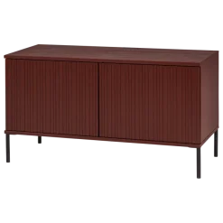 Woood New gravure tv meubel 100 cm bordeauxrood [fsc]