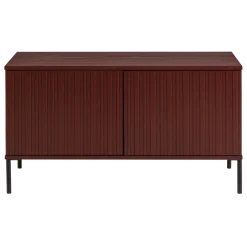 Woood New gravure tv meubel 100 cm bordeauxrood [fsc]