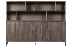 Woood New Gravure Wandkast Essen Espresso [fsc]