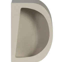 Woood Noam wanddeco halfrond hout dust 15x35x24cm