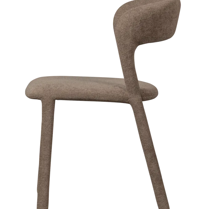 Woood Noble eetkamerstoel taupe