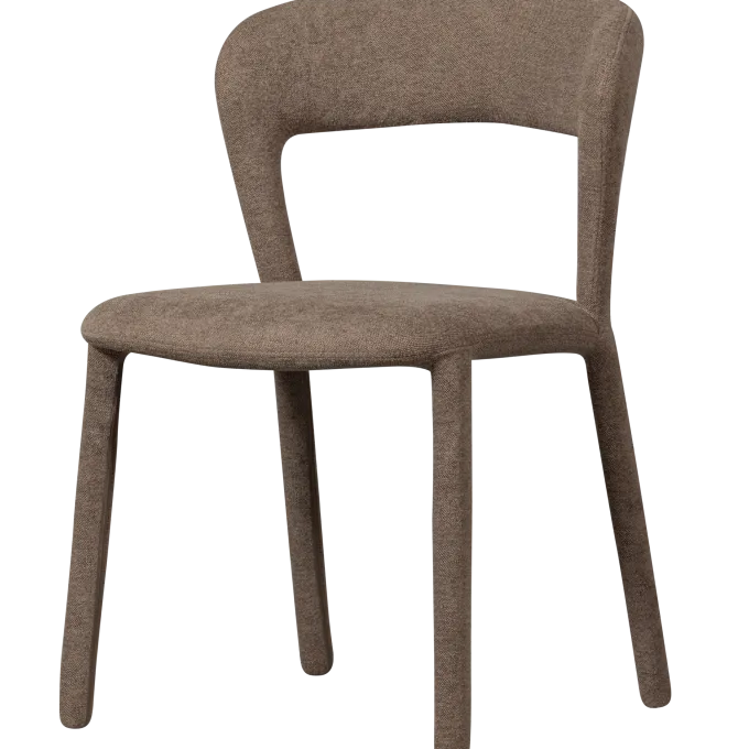 Woood Noble eetkamerstoel taupe