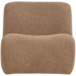 Woood Nomu Fauteuil Grove Chenille Lichtbruin [fsc]