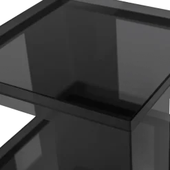 Woood Noro Bijzettafel Acryl Grijs