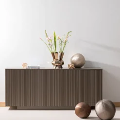 Woood Nova Dressoir 200 Cm Grenen Truffel Bruin [fsc]