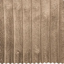 Woood Novi chaise longue bank links ribstof taupe