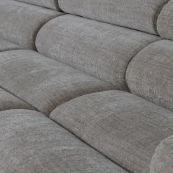Woood Novi chaise longue bank links grijs melange