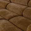 Woood Novi chaise longue bank links karamelbruin melange