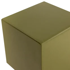 Woood Numo Wanddeco Set Vaas/Kubus 29x13 Cm Metaal Groen
