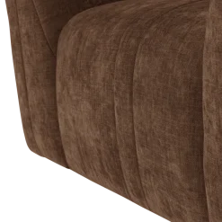 Woood Omaire Fauteuil Chenille Lichtbruin [FSC]