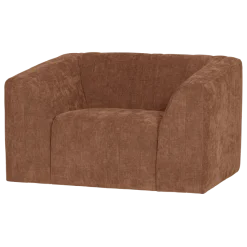 Woood Omaire Fauteuil Chenille Roestbruin [FSC]
