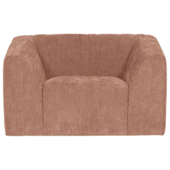 Woood Omaire Fauteuil Chenille Lichtroze [FSC]