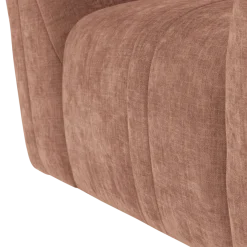 Woood Omaire Fauteuil Chenille Lichtroze [FSC]