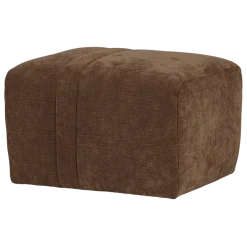 Woood Omaire Hocker Chenille Lichtbruin [FSC]