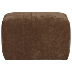 Woood Omaire Hocker Chenille Lichtbruin [FSC]