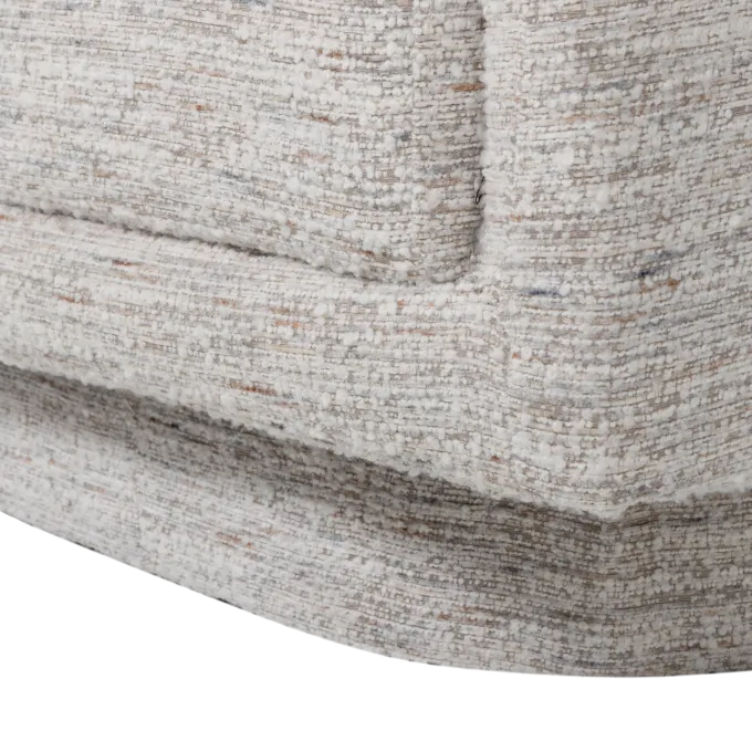 Woood Oska Draaifauteuil Naturel Melange