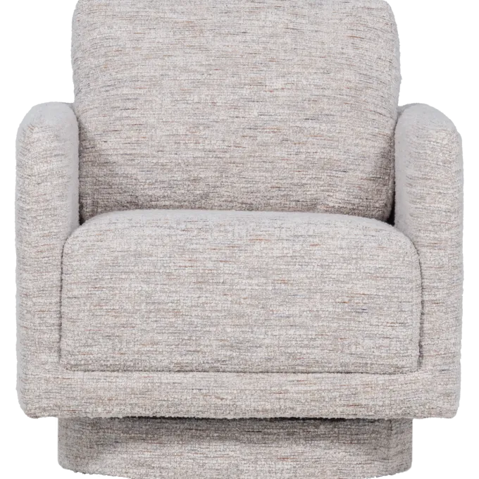 Woood Oska Draaifauteuil Naturel Melange