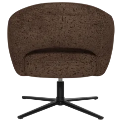 Woood Pico Draaifauteuil Velvet Structuur Bruin [FSC]