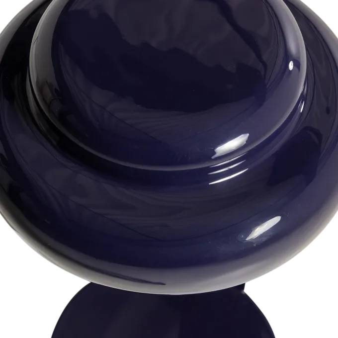 Woood Rassy Tafellamp Metaal Hoogglans Donkerblauw