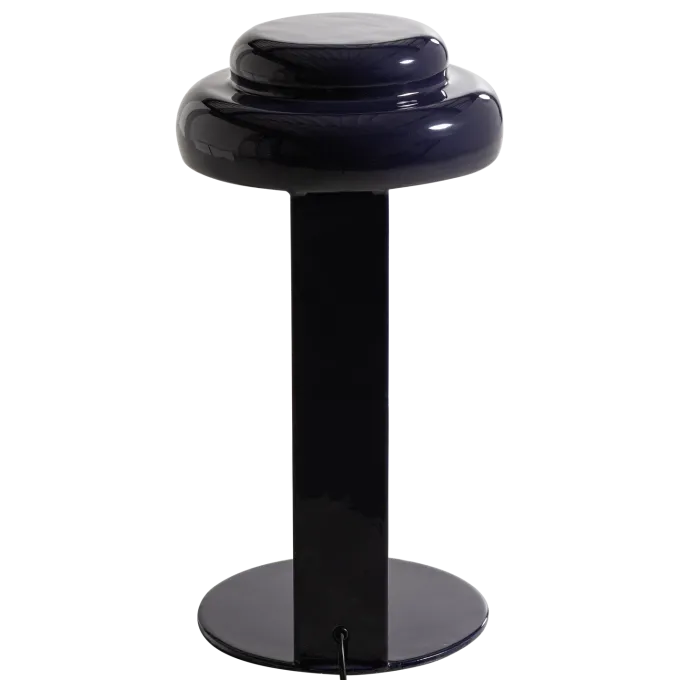 Woood Rassy Tafellamp Metaal Hoogglans Donkerblauw