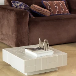 Woood Reni Decoratieve Hond Metaal Mokkabruin
