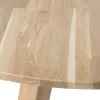 Woood Rhonda Eettafel Ø129cm Eiken Naturel [fsc]