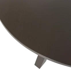 Woood Rhonda Eettafel O129 Cm Eiken Middenbruin [fsc]