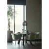 Woood Rhonda Xl Eetkamertafel Ø150cm Eiken Blacknight [fsc]