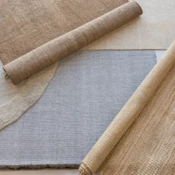 Woood Ruglio Vloerkleed 200x300 Cm Wol/Jute Bruin