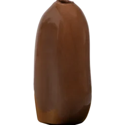 Woood Sahil vaas glas bruin