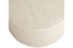 Woood Sara Poef Laag Bouclé Crème 36 x Ø60