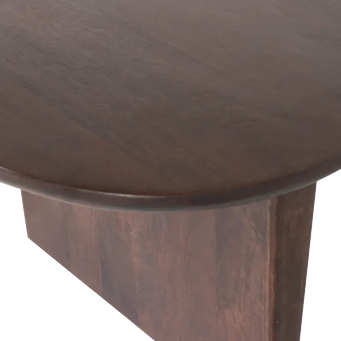 Woood Seam Salontafel Mango Hout Donkerbruin