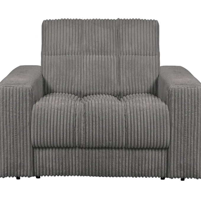 Woood Second date fauteuil grove ribstof terrazzo