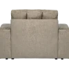 Woood Second date fauteuil structure velvet wheatfield