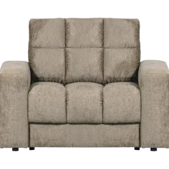 Woood Second date fauteuil structure velvet wheatfield