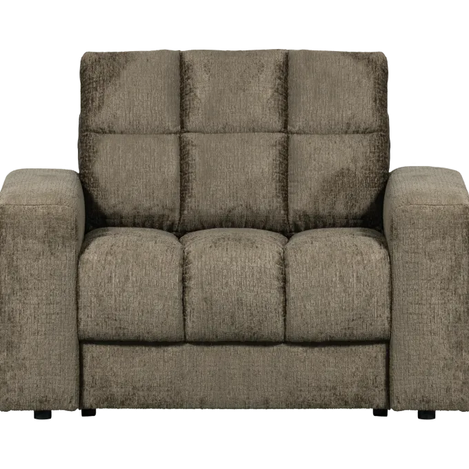 Woood Second date fauteuil structure velvet bonsai