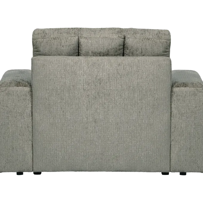Woood Second date fauteuil structure velvet frost