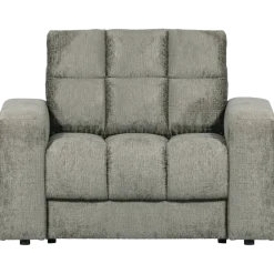 Woood Second date fauteuil structure velvet frost