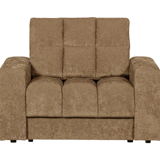 Woood Second date fauteuil vintage zand
