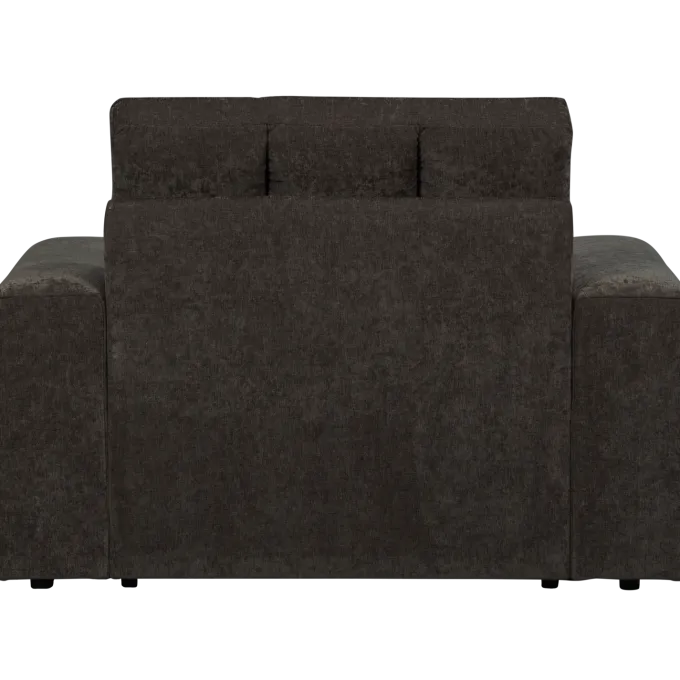 Woood Second date fauteuil vintage antraciet