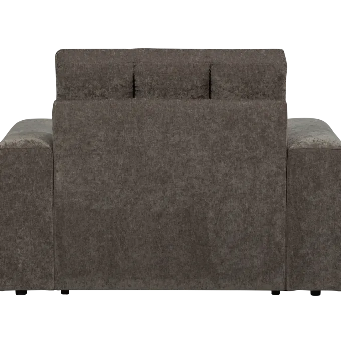 Woood Second date fauteuil vintage warm grijs