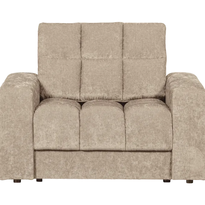 Woood Second date fauteuil vintage nougat