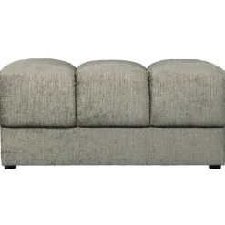 Woood Second date hocker structure velvet frost