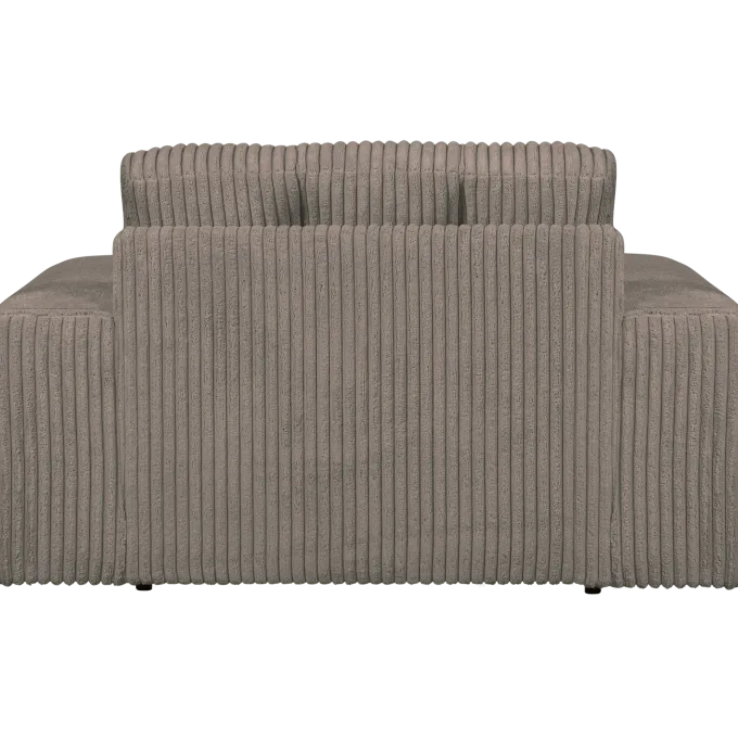 Woood Second date loveseat grove ribstof mud