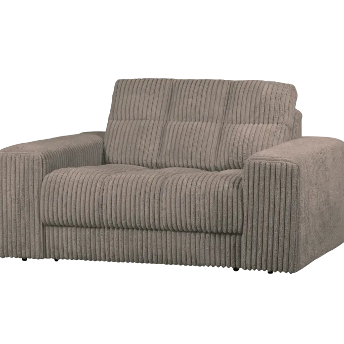 Woood Second date loveseat grove ribstof mud