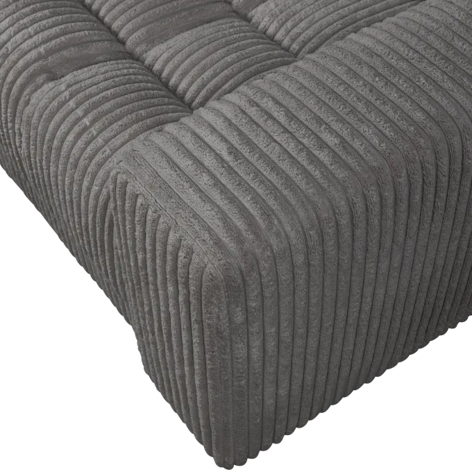 Woood Second date loveseat grove ribstof terrazzo