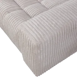 Woood Second date loveseat grove ribstof naturel