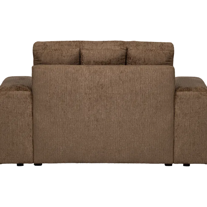 Woood Second date loveseat structure velvet brass