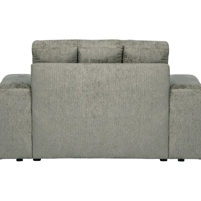 Woood Second date loveseat structure velvet frost