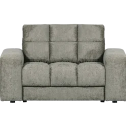 Woood Second date loveseat structure velvet frost